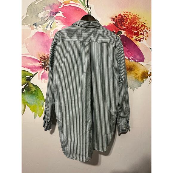 Tommy Hilfiger Heritage Poplin 80s Two Ply Plaid Button Down Shirt Mens Size XL - Picture 4 of 4